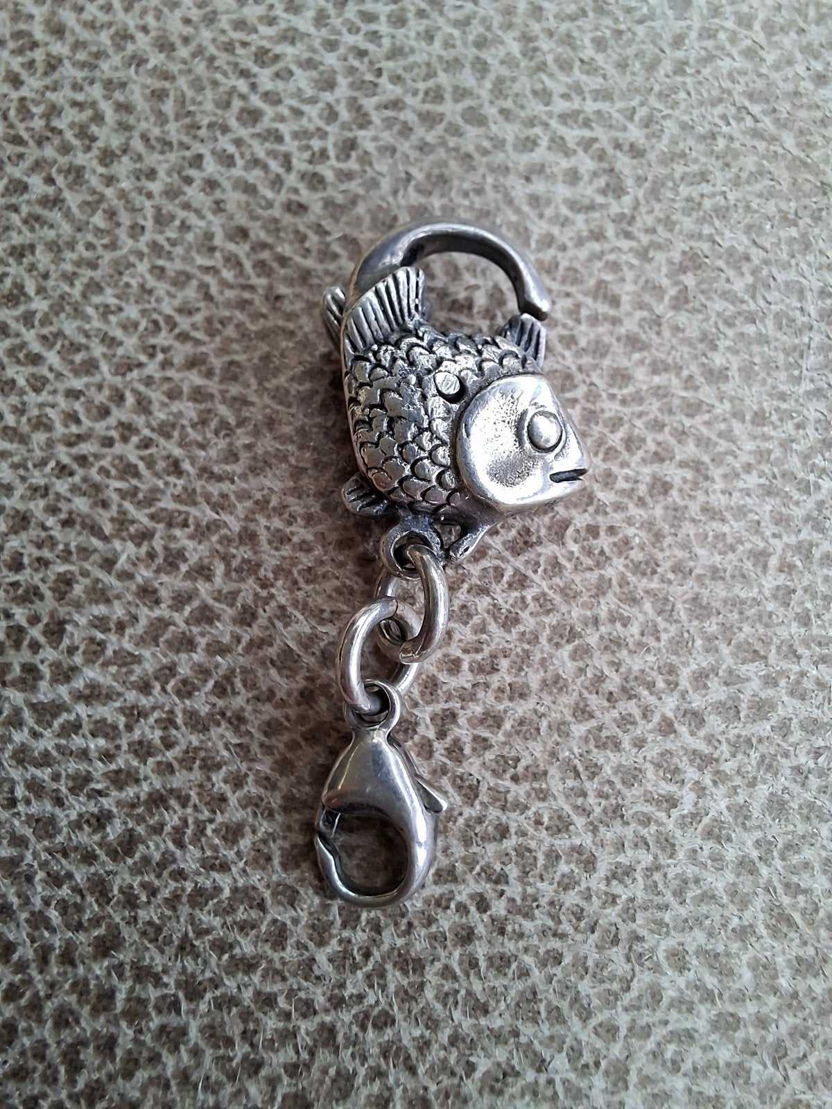 Trollbeads slot grote vis, Ophalen of Verzenden, Zo goed als nieuw, Trollbeads, 1 bedel