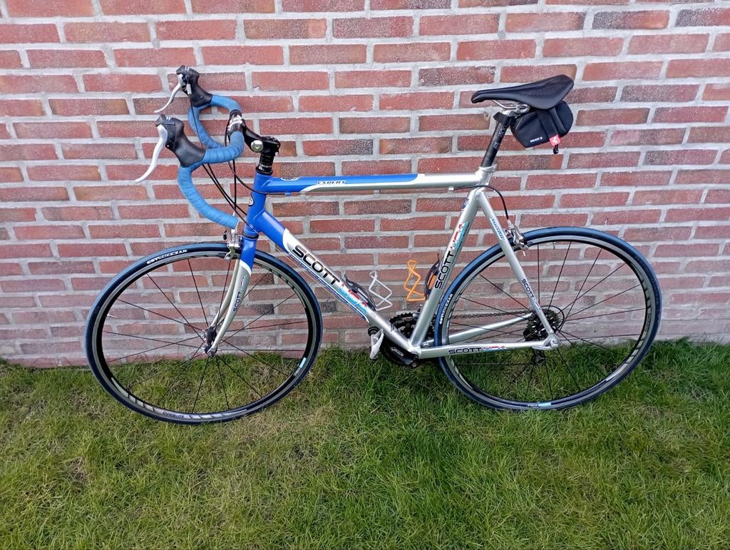 Scott USA racefiets framemaat 56, Fietsen en Brommers, 28 inch, Gebruikt, Velgrem, Meer dan 20 versnellingen