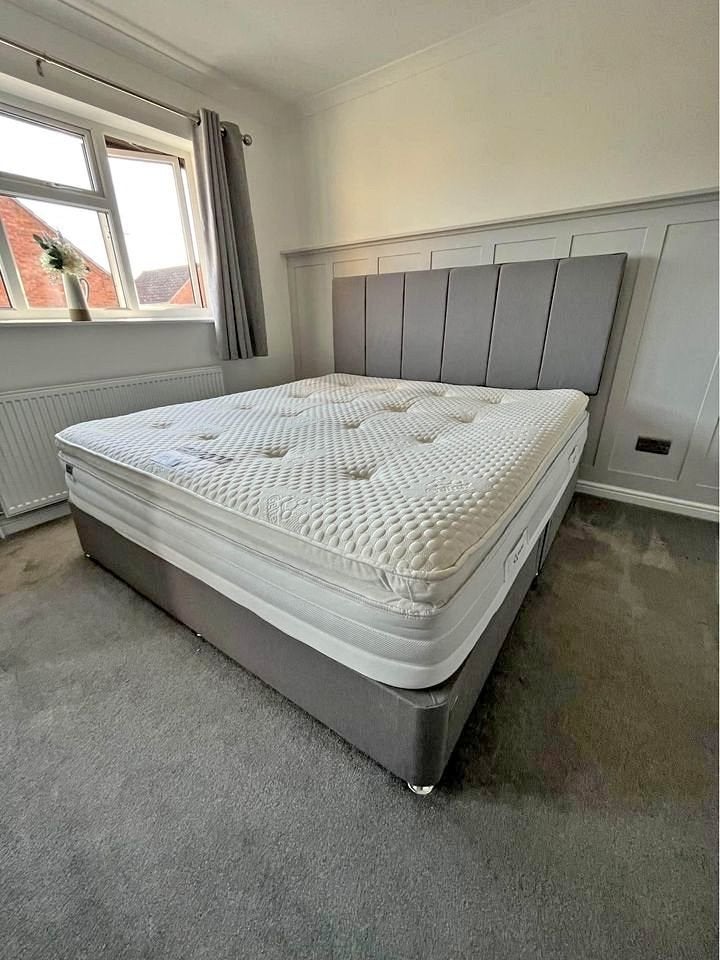 Lit Divan King 140200cm! | Paiement à la livraison, Bedbodem, 200 cm, Nieuw, Tweepersoons