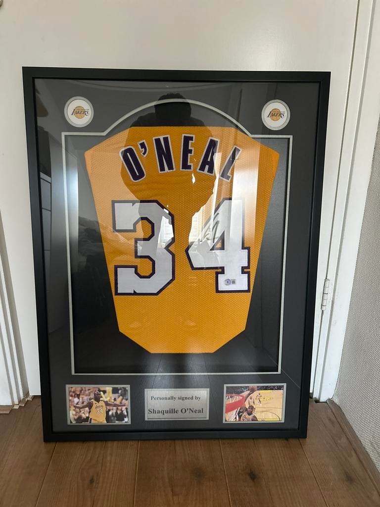 Ingelijst O’NEAL shirt + echtheids certificaat, Ophalen, Zo goed als nieuw, Kleding