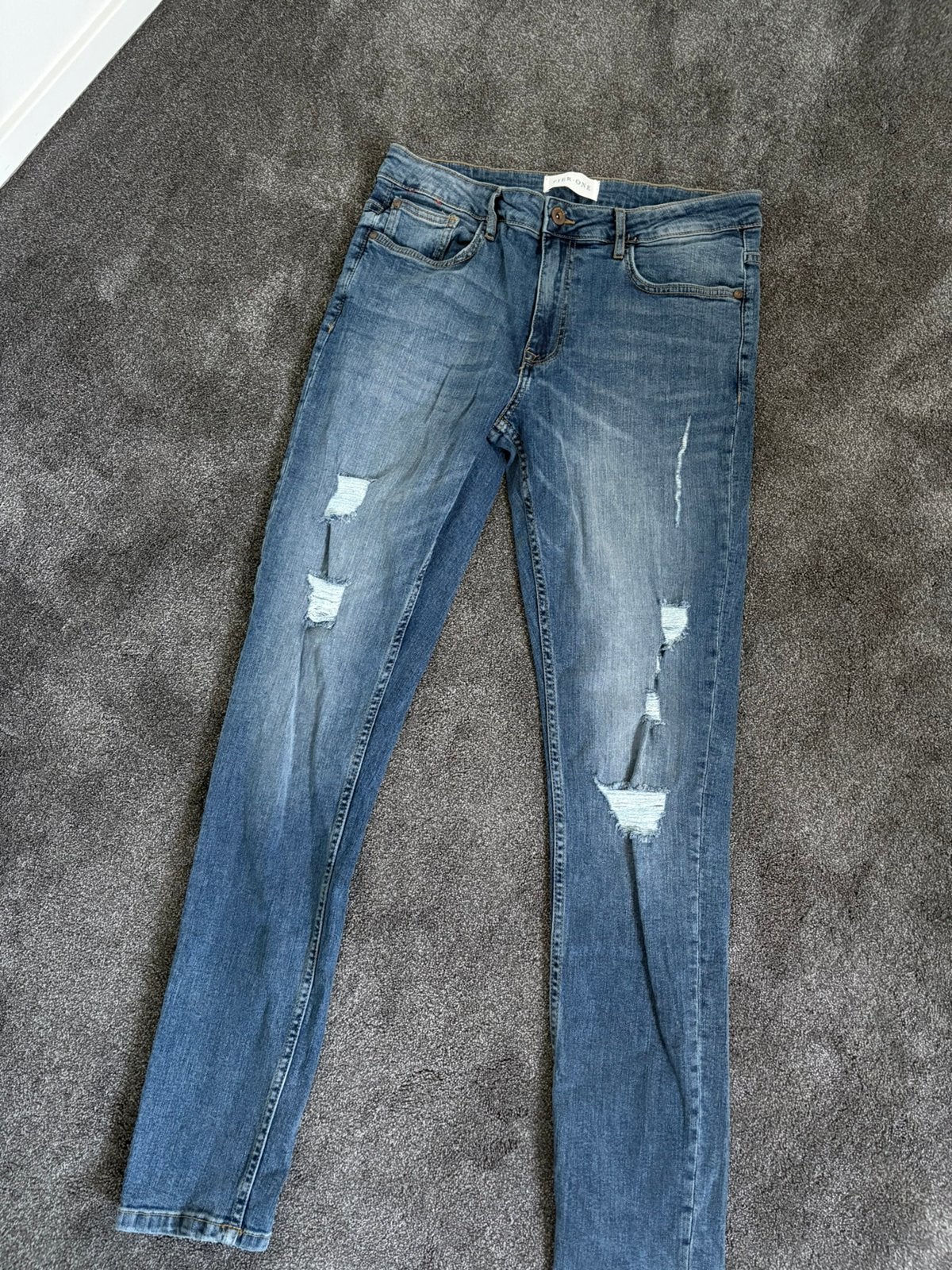 Pier One spijkerbroek, Ophalen of Verzenden, Nieuw, Blauw, W32 (confectie 46) of kleiner