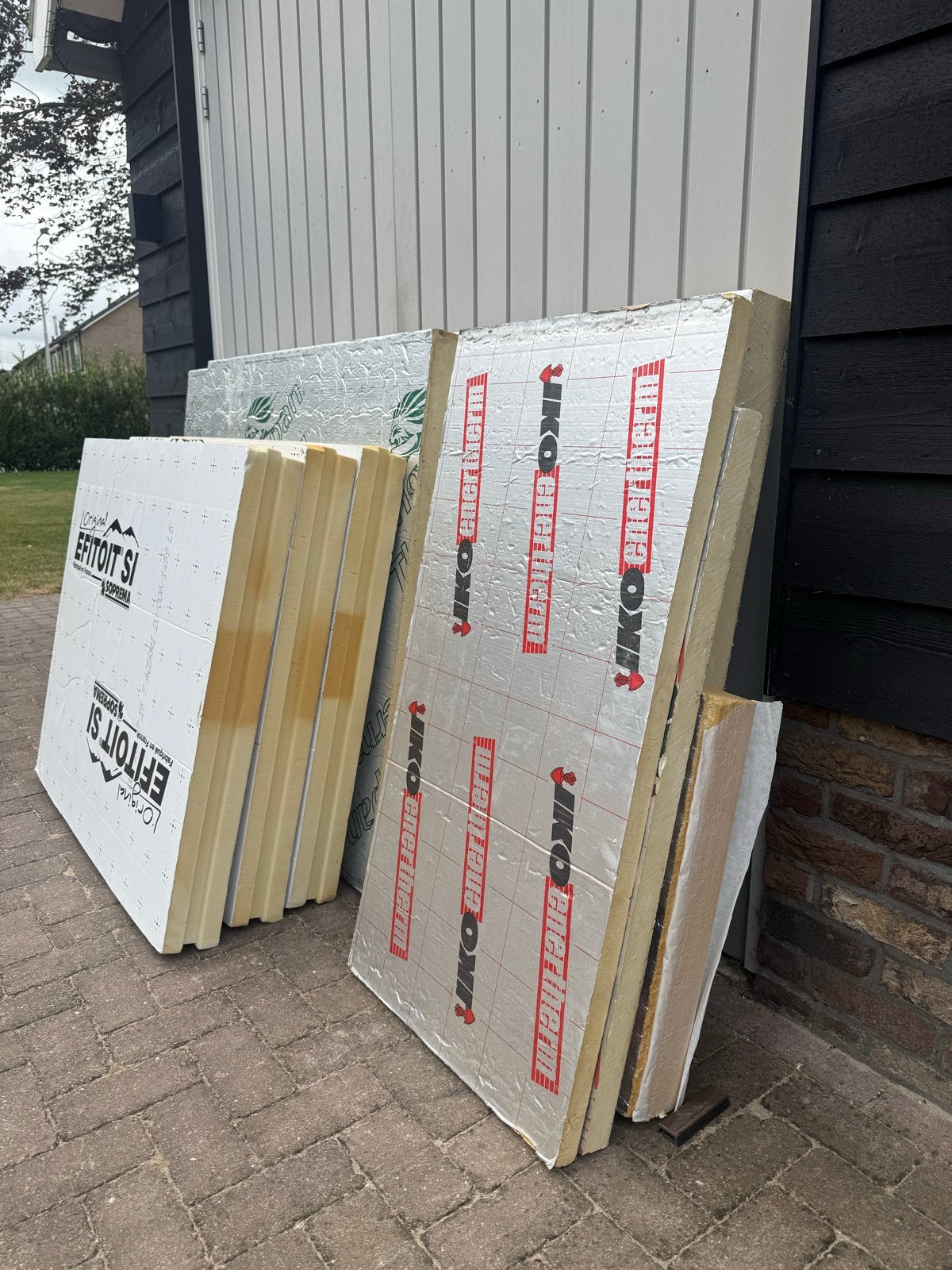 Isolatieplaten PIR - diktes 100 / 120 mm, Doe-het-zelf en Verbouw, Isolatie en Afdichting, Ophalen, Gebruikt, Hardschuim (Pir)