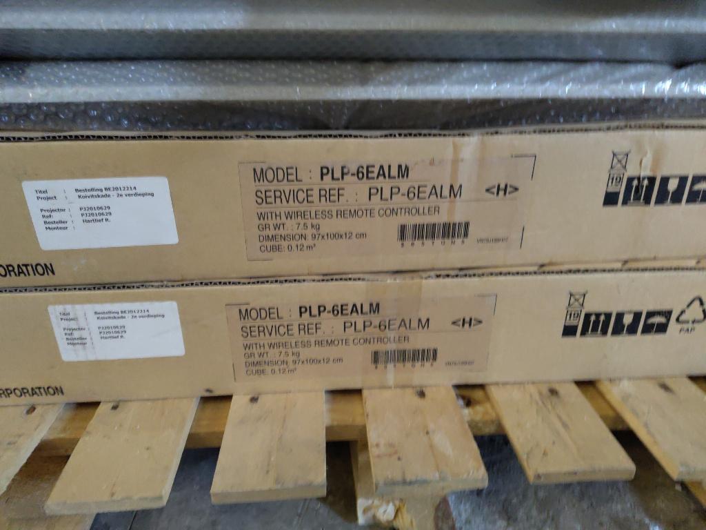 Luchtrooster cassette met IR bediening Mitsubishi Electric, Koelen en Ontvochtigen, Timer, Nieuw, 3 snelheden of meer