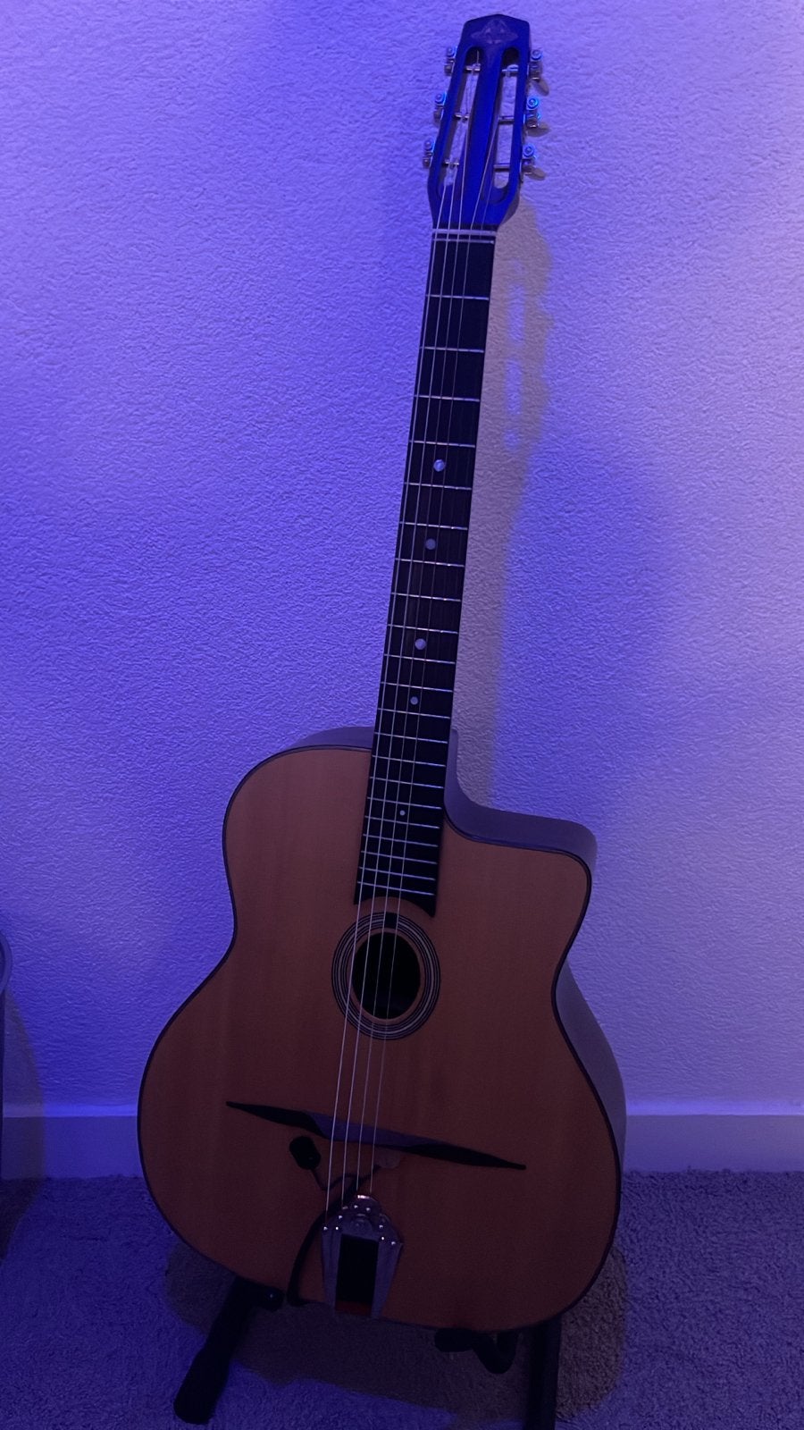 Gypsy Gitaar Eastman ( Van Jimmy Rosenberg ), Ophalen, Zo goed als nieuw, Overige typen, Met (piezo-)element