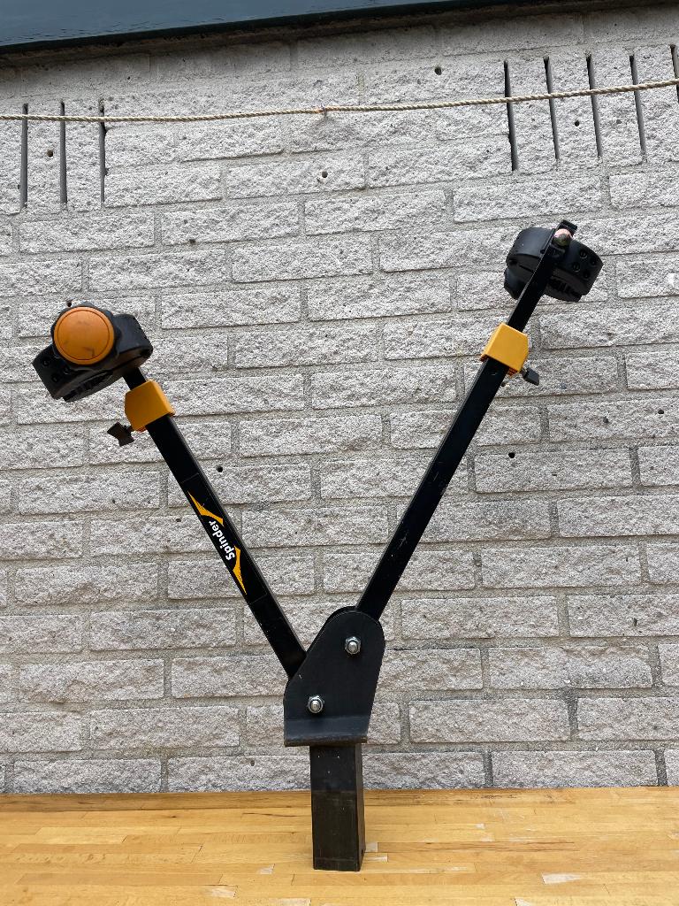Spinder Hawk fietsendrager framehouder, Ophalen of Verzenden, 2 fietsen, Gebruikt, Fietsendrager-accessoire