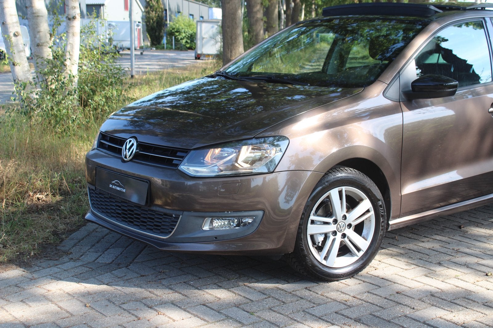 Volkswagen Polo 1.2 5drs Bruin Pano/Cruise/stoelverm, Voorwielaandrijving, Stof, Zwart, 4 cilinders
