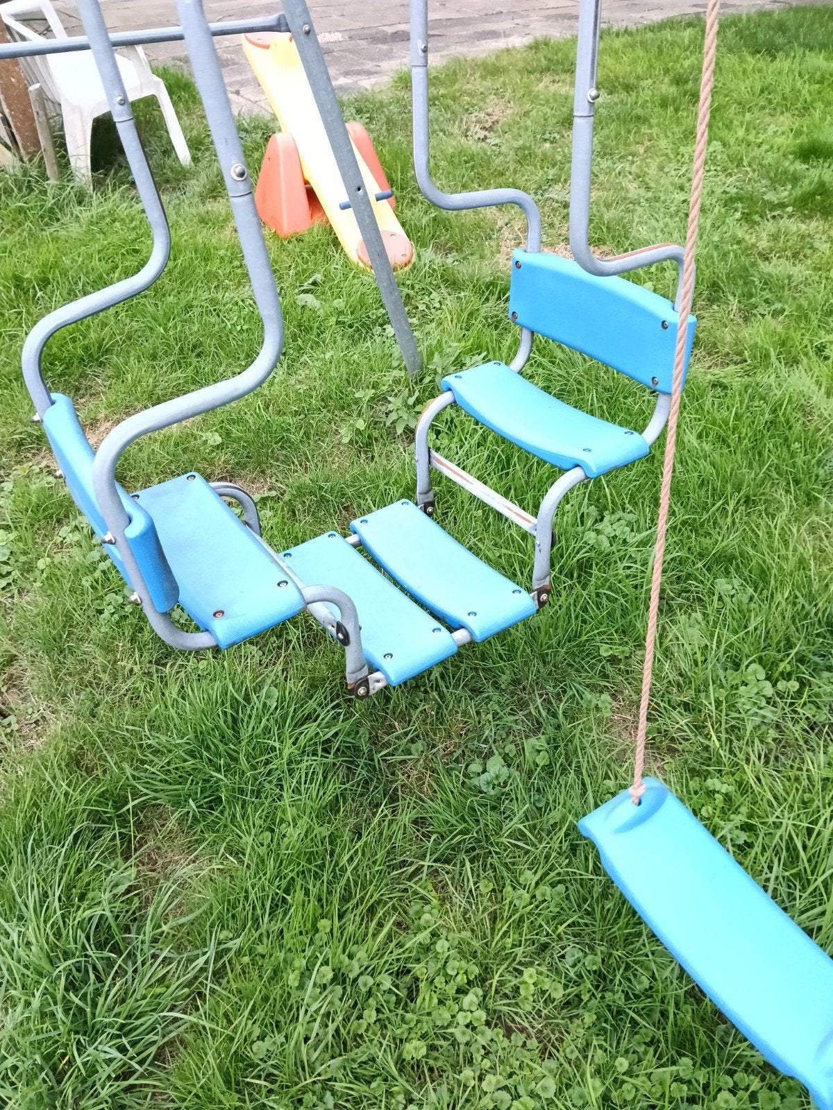 Duo schommelbank met extra schommel, Kinderen en Baby's, Ophalen, Gebruikt, Schommel