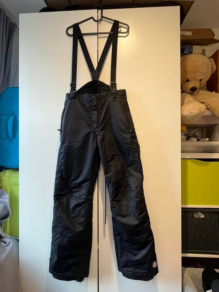 Ski-/schaatsbroek Crivit – maat 158/164 – zwart, Kinderen en Baby's, Kinderkleding | Maat 158, Ophalen of Verzenden, Zo goed als nieuw