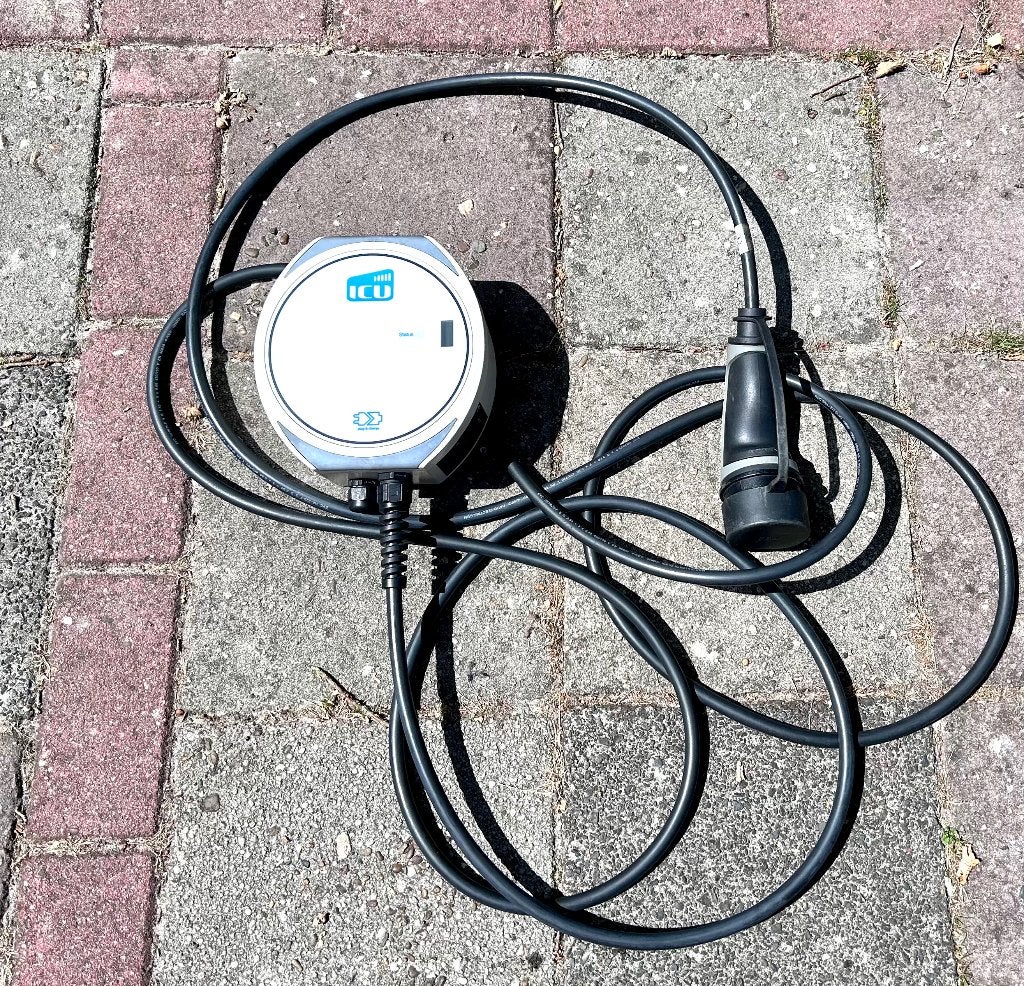 Icu compact mini laadpunt 5.5m, Auto diversen, Ophalen, Gebruikt, Laadkabel