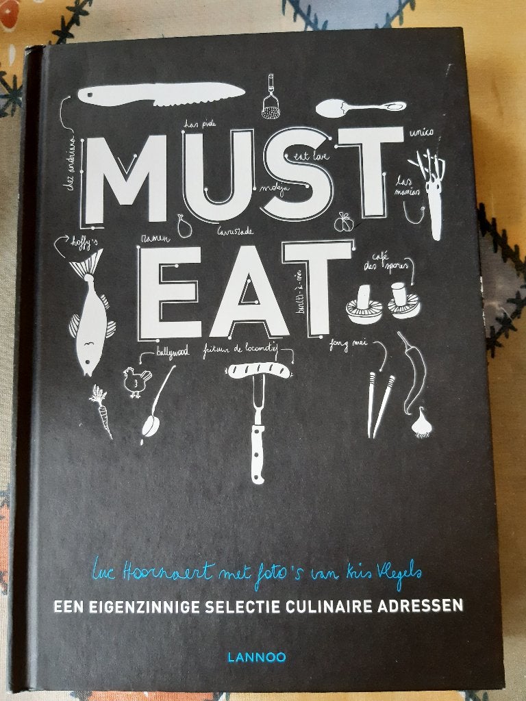 Luc hoornaert:must eat9789401409384.hardcover,, Ophalen, Gelezen, Luc hoornaert, Nederland en België