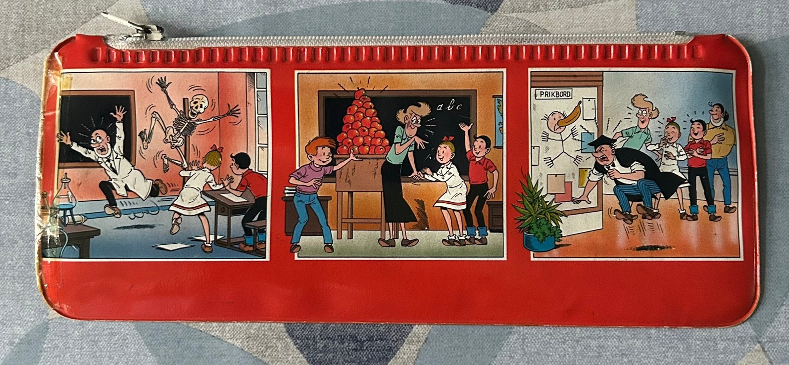 Zekdzaam etui Suske & Wiske 1988, Verzenden, Suske en Wiske, Gebruikt, Gebruiksvoorwerp