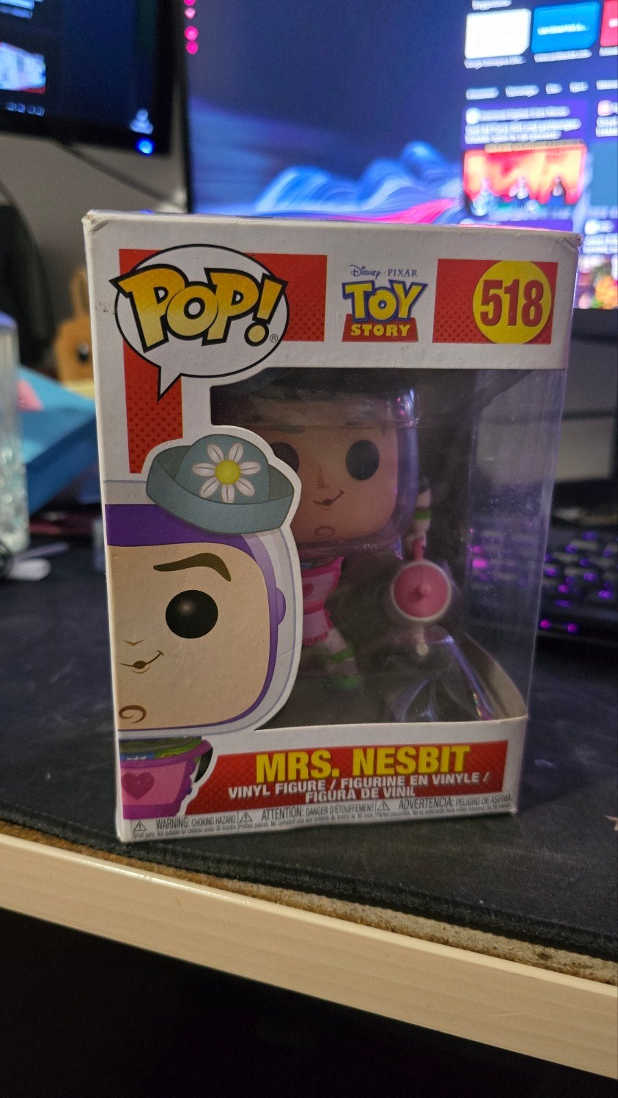 Funko Pop! Mrs. Nesbit #518 Toy Story - Beschadigde doos, Ophalen of Verzenden, Gebruikt