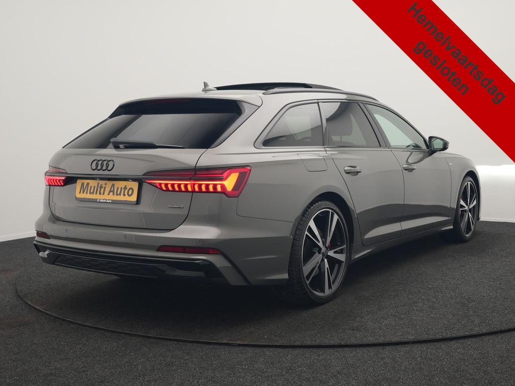 Audi A6 Avant 55 TFSI e Quattro Facelift S Line Competition, Automaat, Gebruikt, Zwart, 4 cilinders