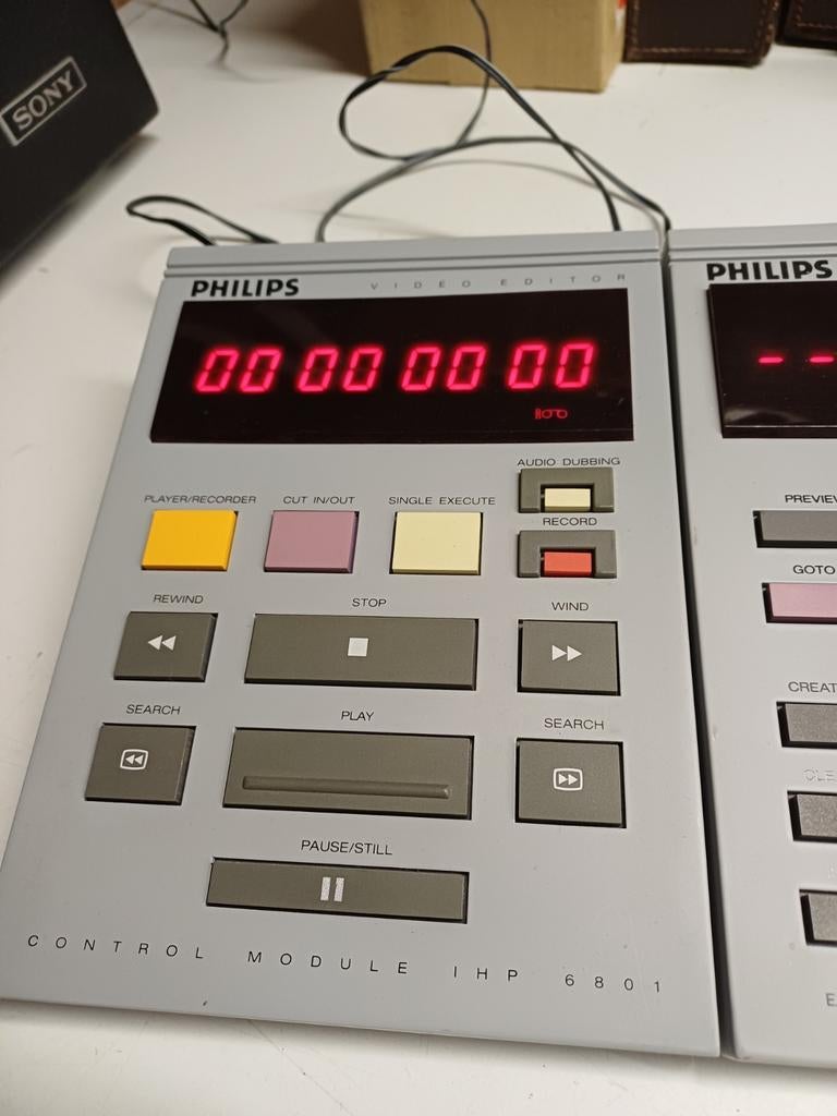 Philips IHP 6801 en 6802 Video Editor Control Module, Ophalen of Verzenden