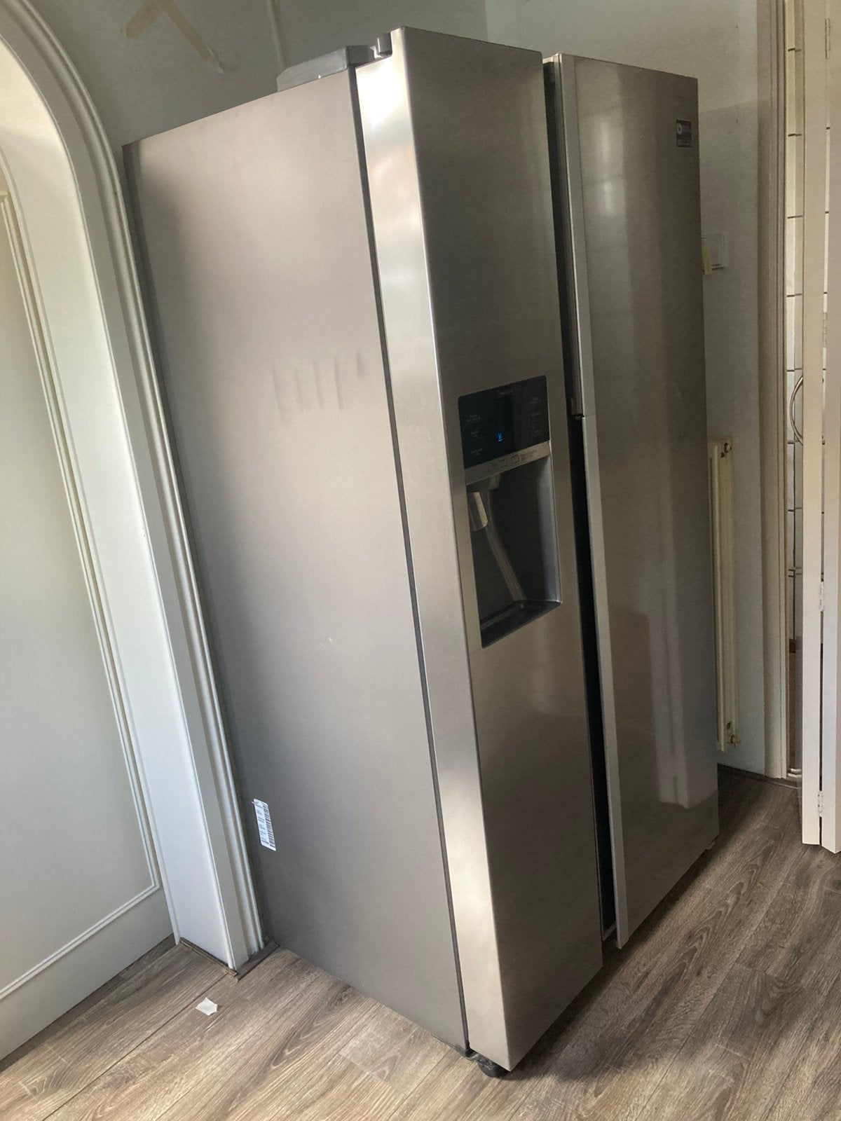 Samsung Koelkast Nette Staat, Witgoed en Apparatuur, Koelkasten en IJskasten, Ophalen, 200 liter of meer, 60 cm of meer, Met aparte vriezer