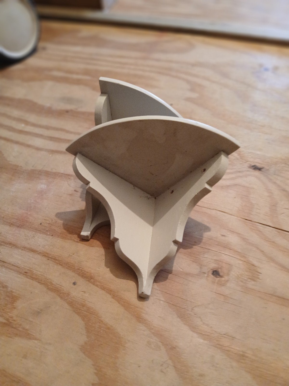 hoekconsole, Ophalen