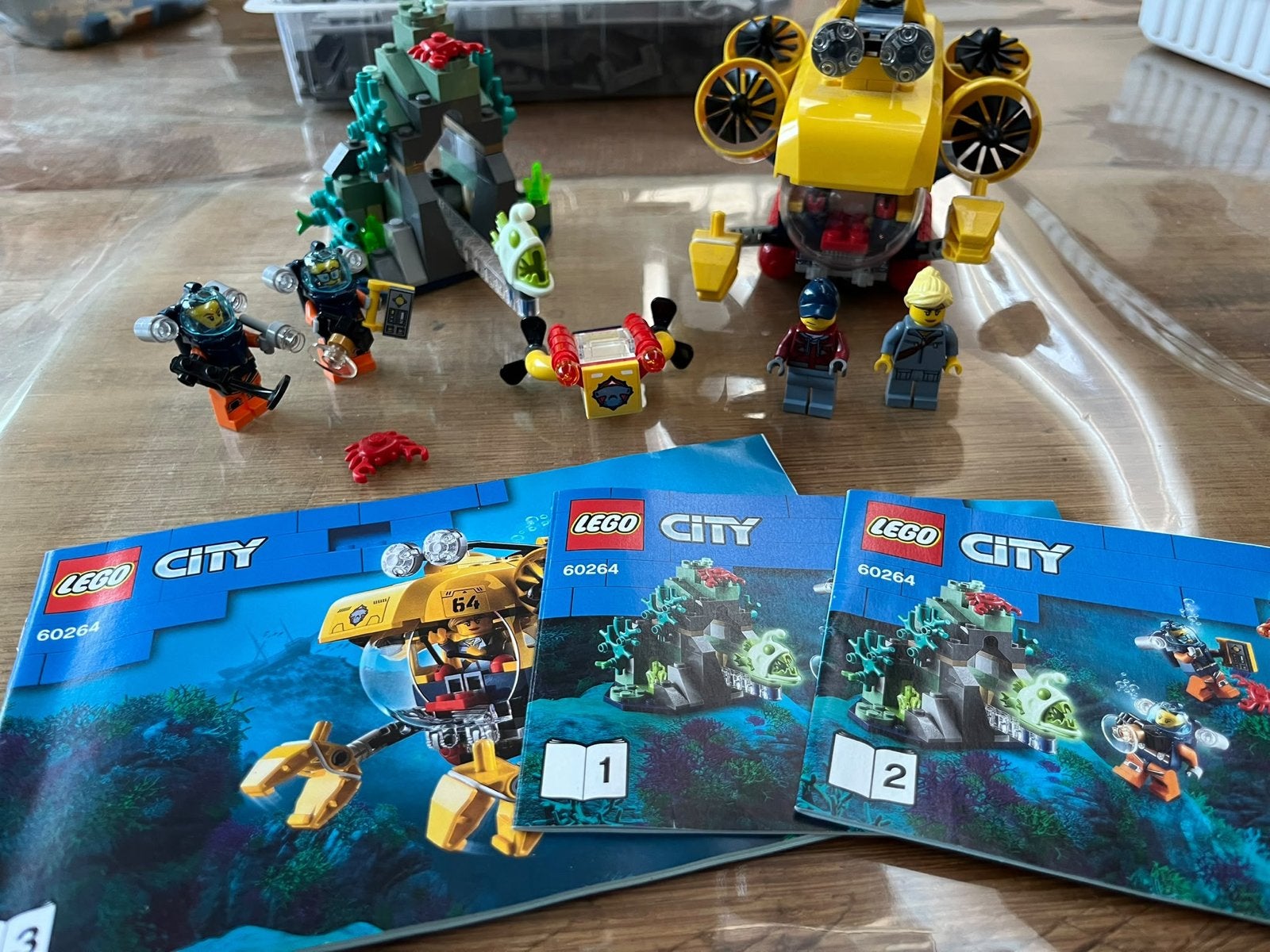 Lego City Oceaan Onderzoeksbasis 60264, Kinderen en Baby's, City, Lego, Ophalen of Verzenden, Zo goed als nieuw
