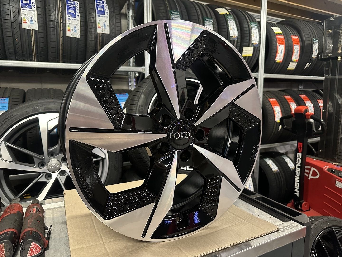 NIEUW 19inch Audi VW Seat Skoda BMW Rotor Style Velgen 5x112, 19 inch, -, -, Banden en Velgen