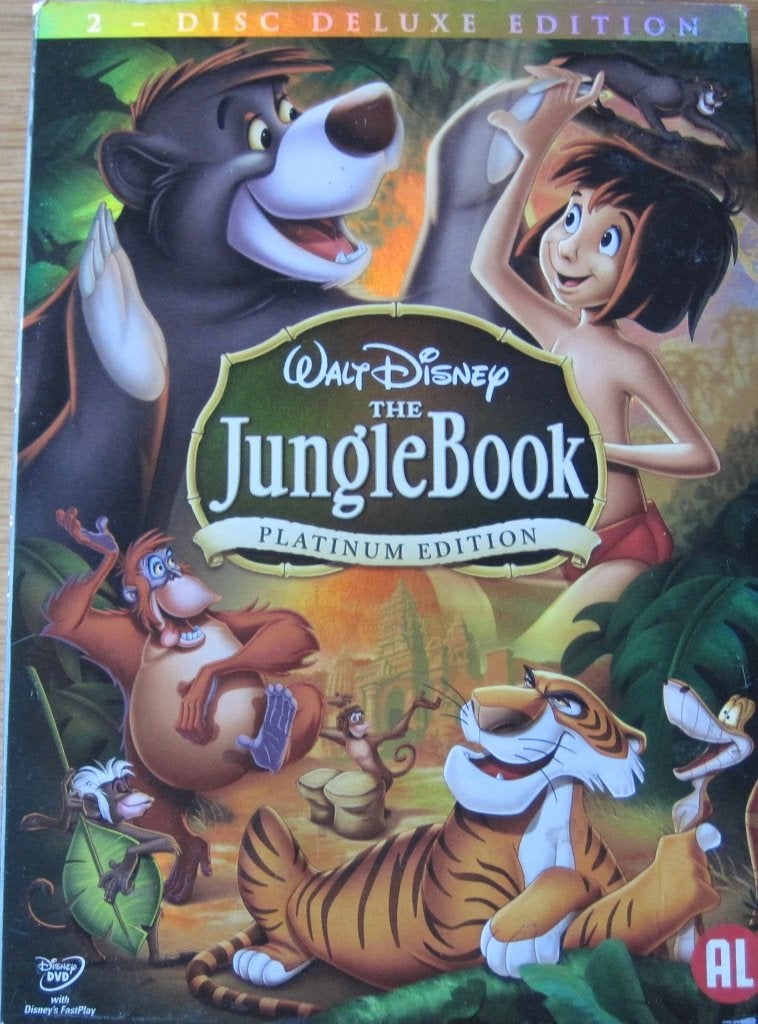 Walt Disney - The Jungle Book - platinum edition, Tekenfilm, Bonusmateriaal, Ophalen of Verzenden, Zo goed als nieuw