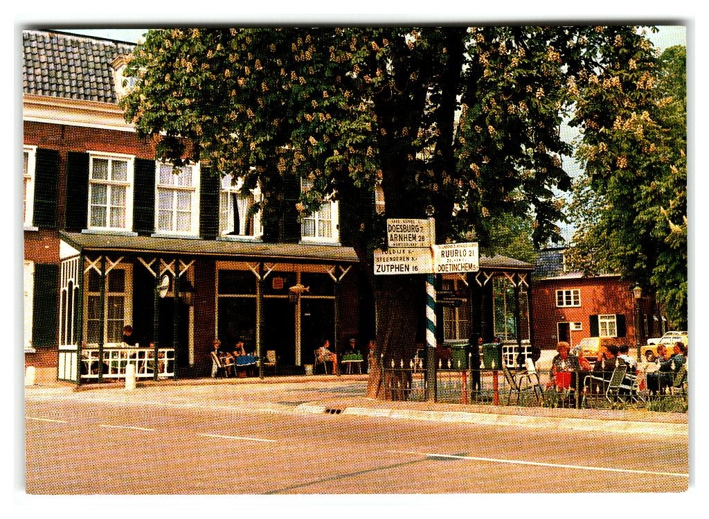 Hummelo, Hotel De Gouden Karper, Ophalen of Verzenden, 1980 tot heden, Ongelopen, Gelderland
