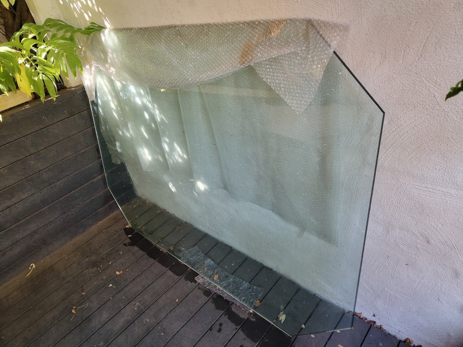 tafelblad van gehard glas,  gratis op te halen, Ophalen, 80 tot 120 cm, Glasplaat, 160 cm of meer