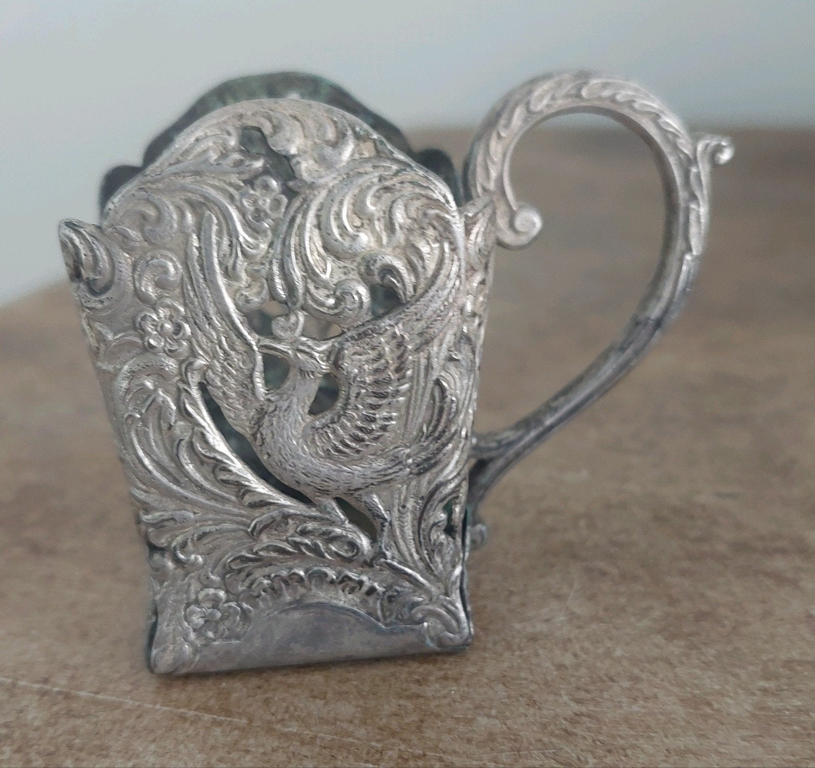 maggifles houder jaren 50,60  merk GERO izgs brocante houder, Antiek en Kunst, Ophalen of Verzenden