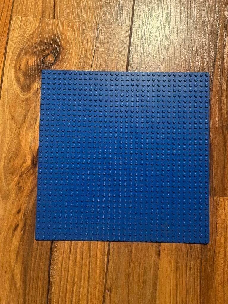 Lego baseplate bouwplaat 32x32 blauw, Ophalen of Verzenden, Zo goed als nieuw, Lego