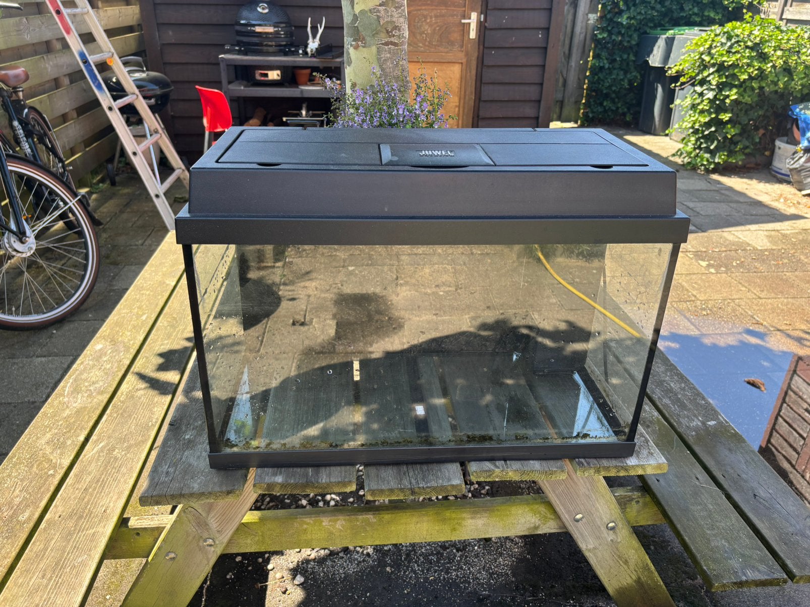 Mooi juwel aquarium, Ophalen, Verwarming, Zo goed als nieuw, Leeg aquarium