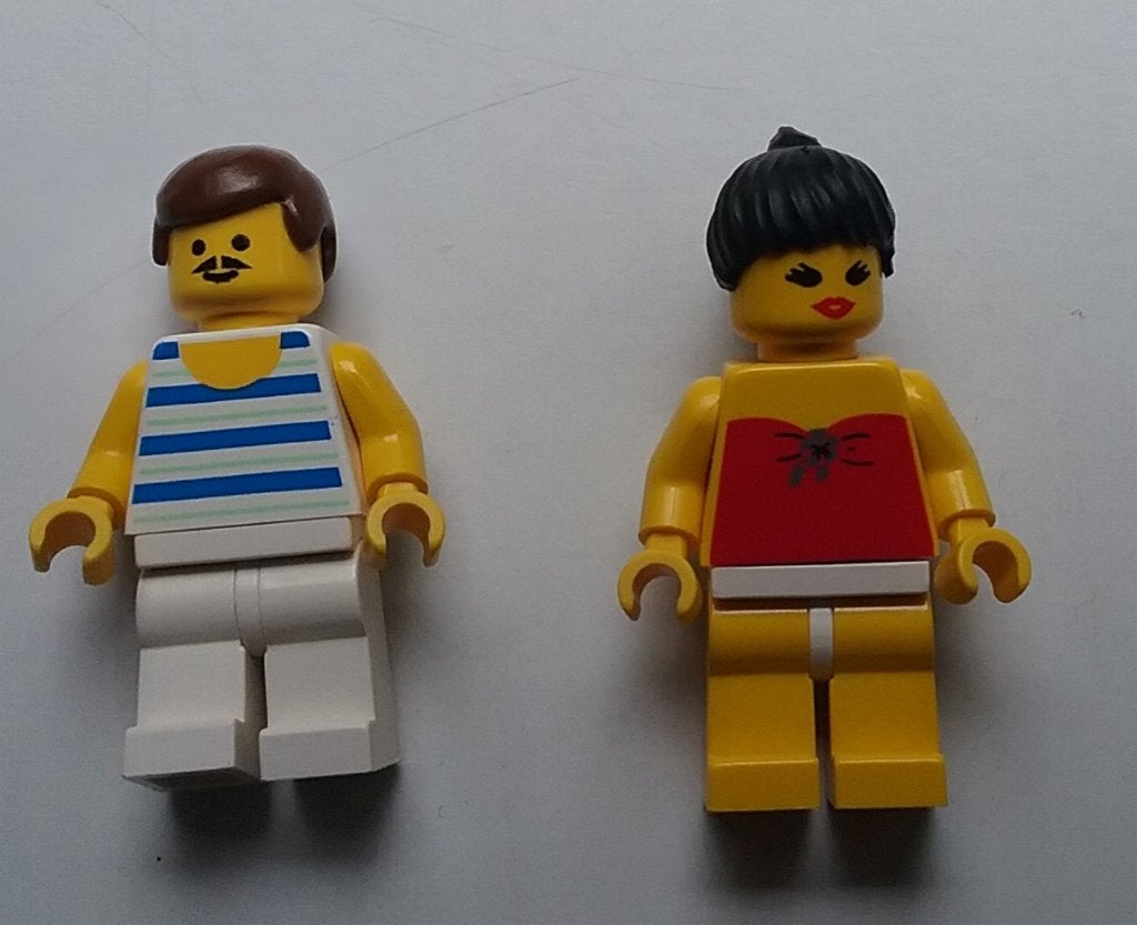 LEGO Paradisa 6401 Seaside Cabana + par007 par025 incompleet, Ophalen, Inclusief minifiguren, Gebruikt, Overige thema's