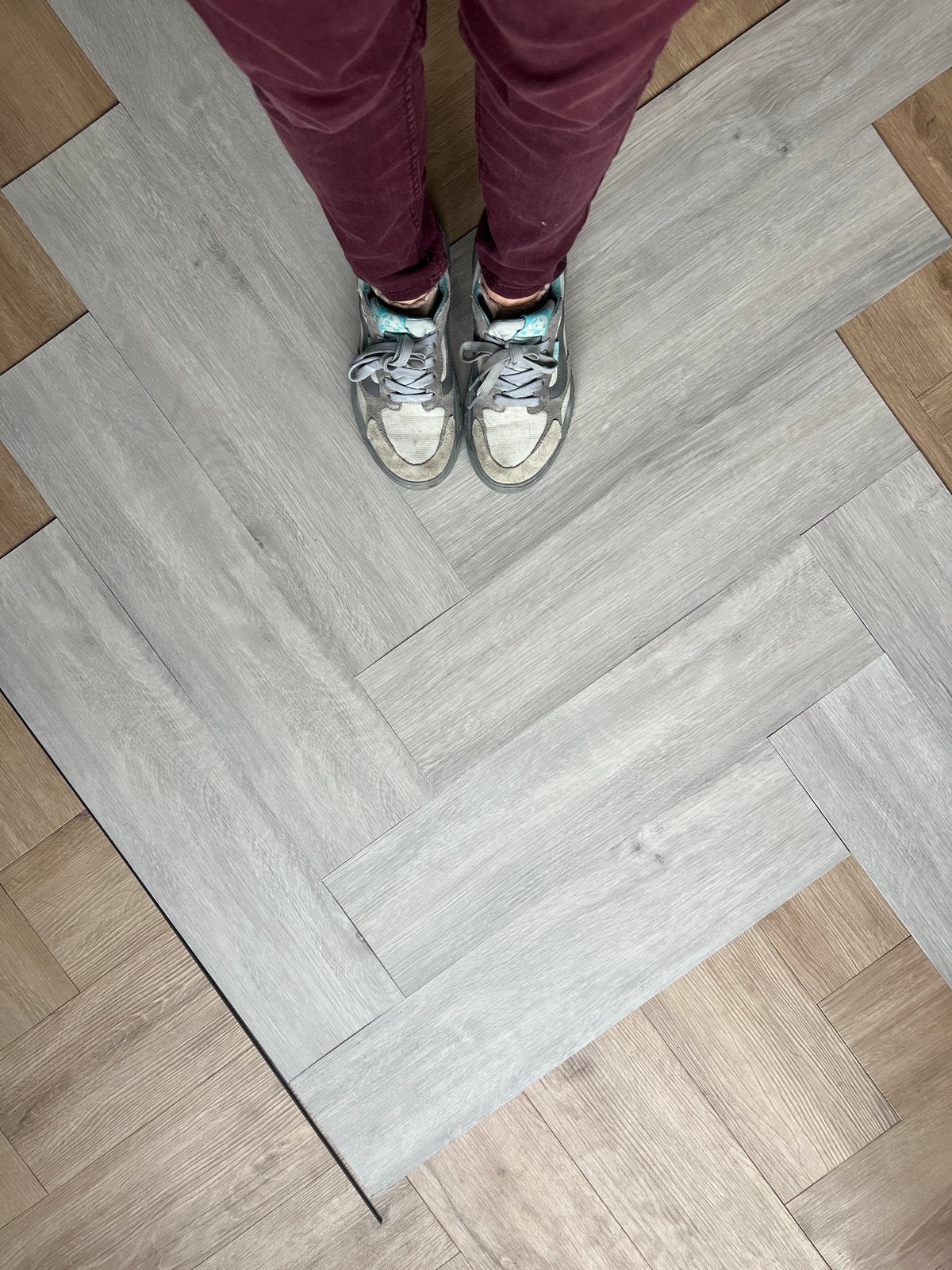NIEUW!! PVC visgraat grijs, Ophalen, Kunststof, 50 tot 150 cm, Overige typen