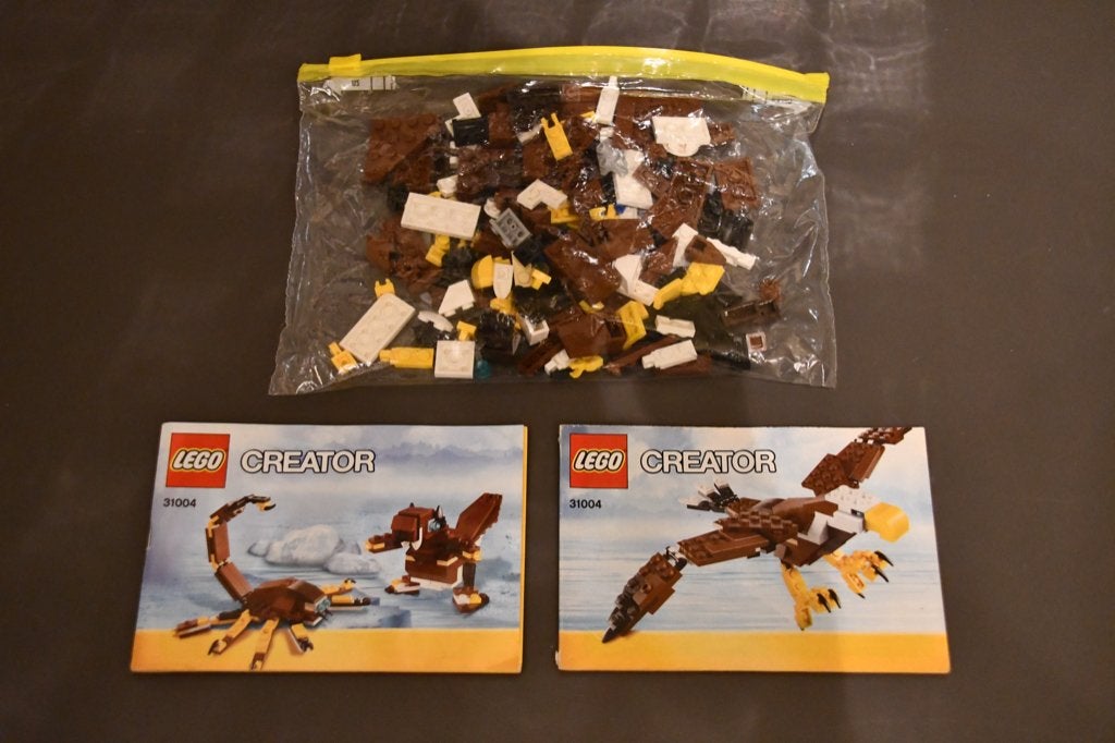 LEGO Creator 31004 Arend en Schorpioen (3-in-1), Gebruikt, Lego, Ophalen of Verzenden, Inclusief instructies
