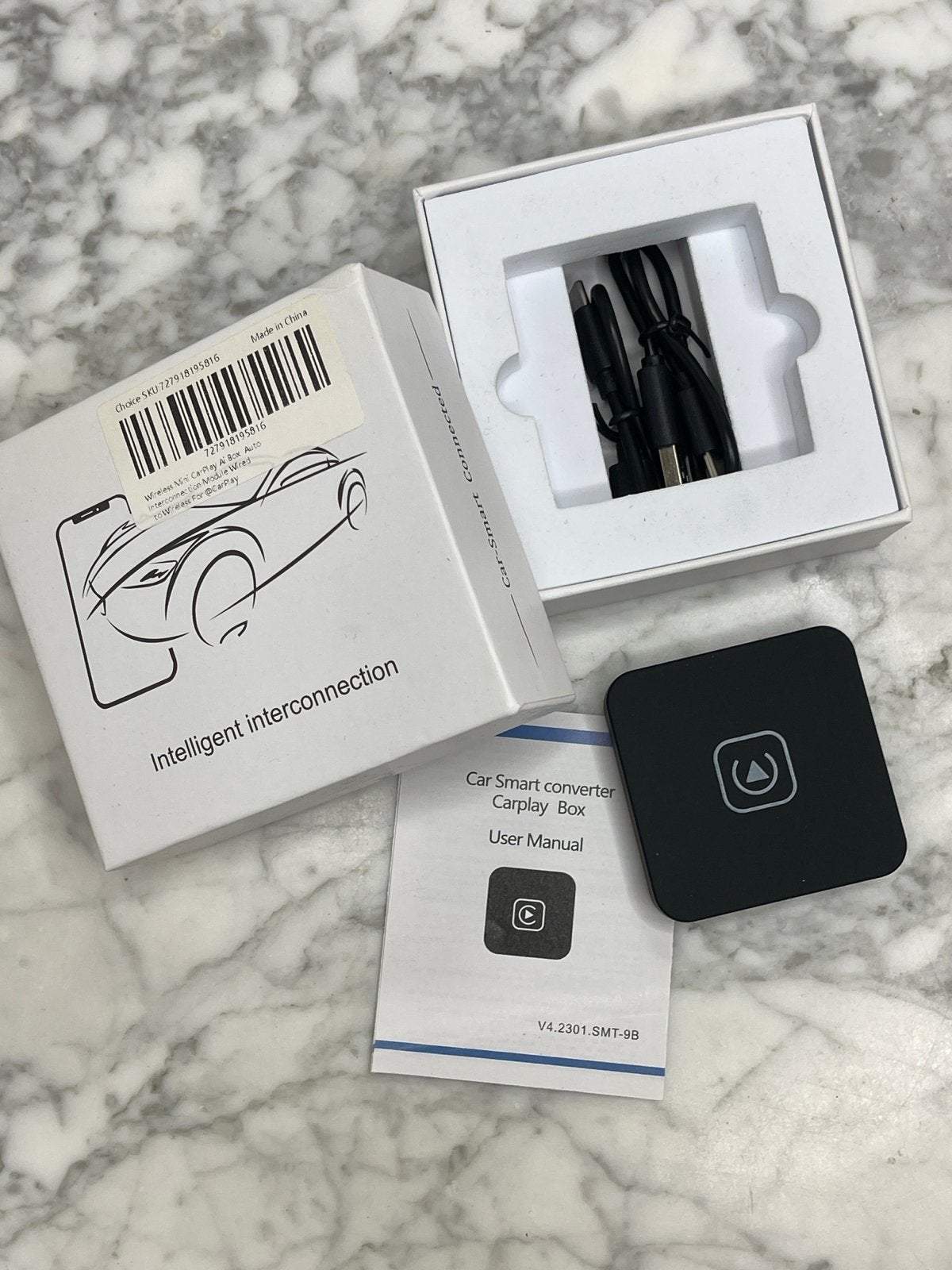 CarPlay Box - Draadloze Smart Converter voor Auto, Ophalen of Verzenden, Nieuw
