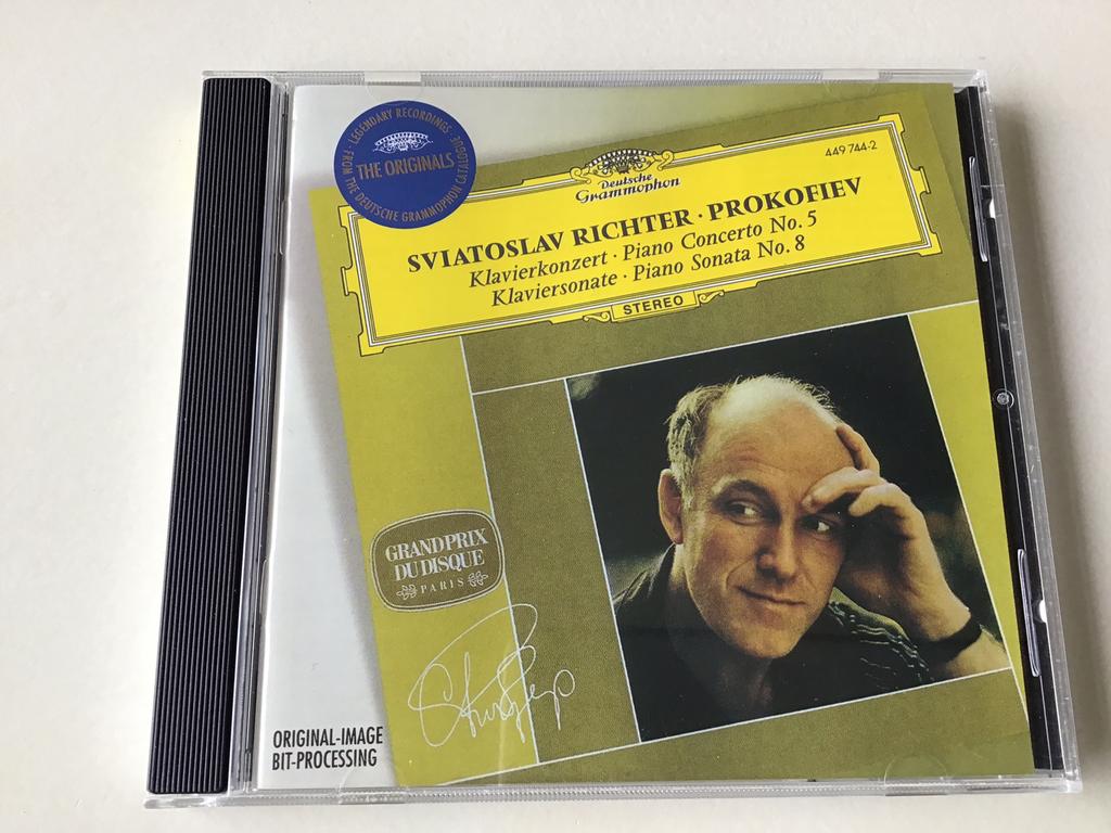 Prokofiev Piano concerto no.5/Sonata No.8 Sviatoslav Richter, Ophalen of Verzenden, Modernisme tot heden, Zo goed als nieuw, Orkest of Ballet