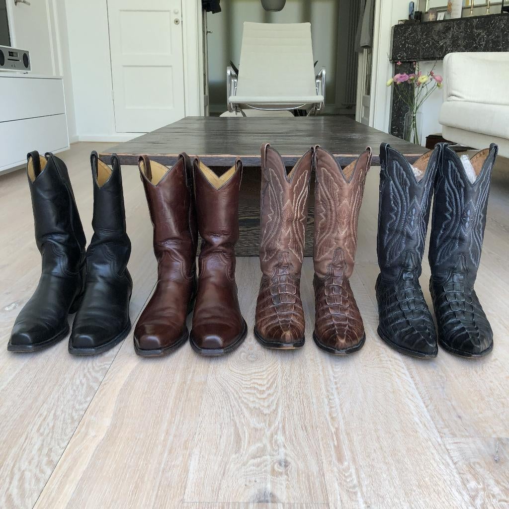Sendra herenlaarzen - 4 paar - maat 45, Kleding | Heren, Schoenen, Gedragen, Boots, Overige kleuren, Ophalen
