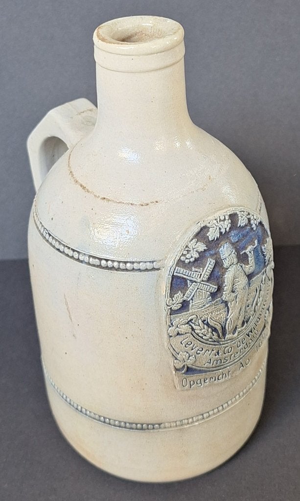 Oud jeneverkruikje De Wildeman - Adv S 436, Ophalen of Verzenden