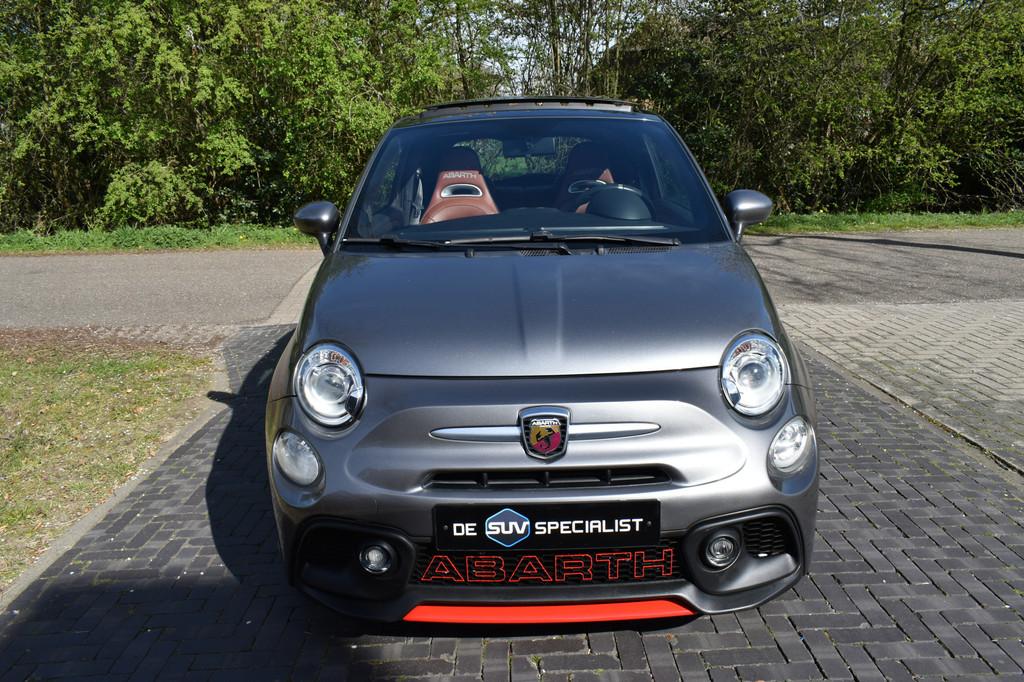 Fiat 500 1.4 T-Jet Abarth Turismo 146PK AUT. PANO NIEUWSTAAT, Auto's, 145 pk, Gebruikt, 4 cilinders, Met garantie (alle)