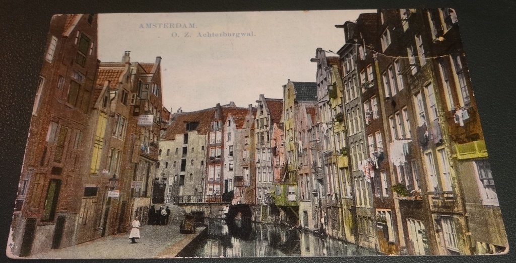 Amsterdam - Oudezijds Achterburgwal - KAm05, Verzenden, Voor 1920, Gelopen, Noord-Holland