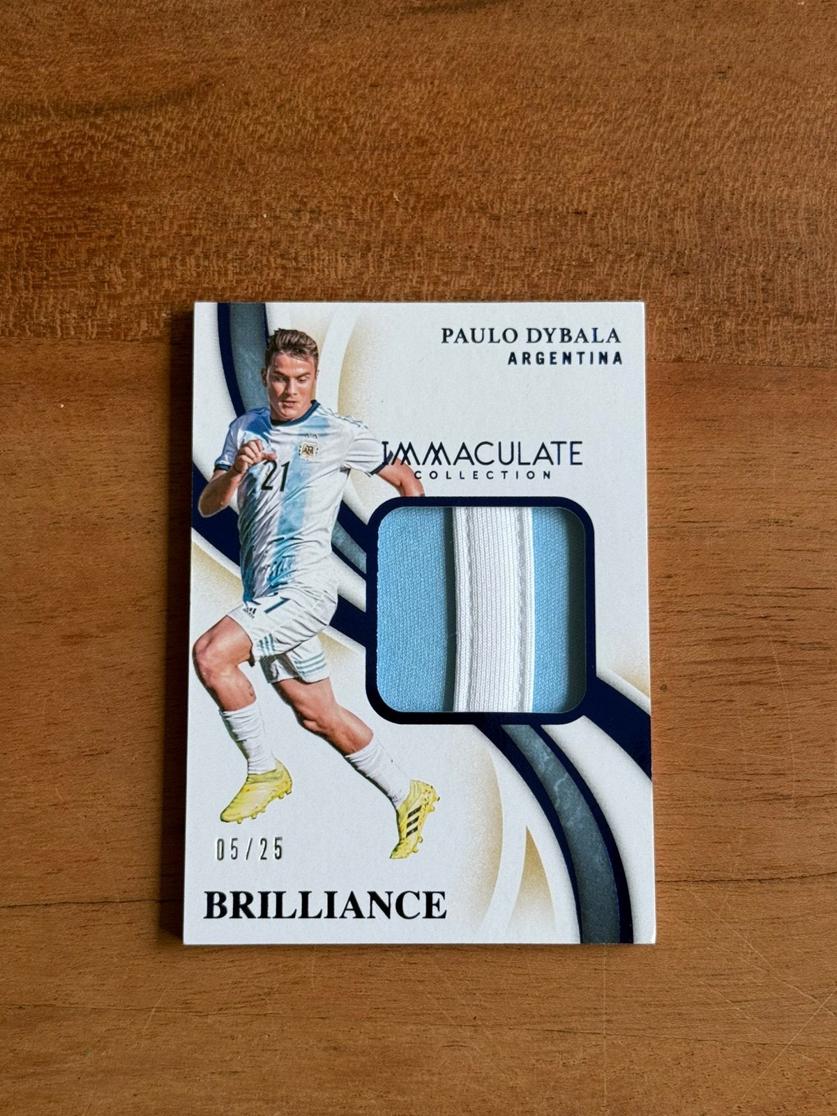 Paulo Dybala #B-PD Argentinië Panini Immaculate 2022-23, Ophalen of Verzenden, Zo goed als nieuw, Plaatje