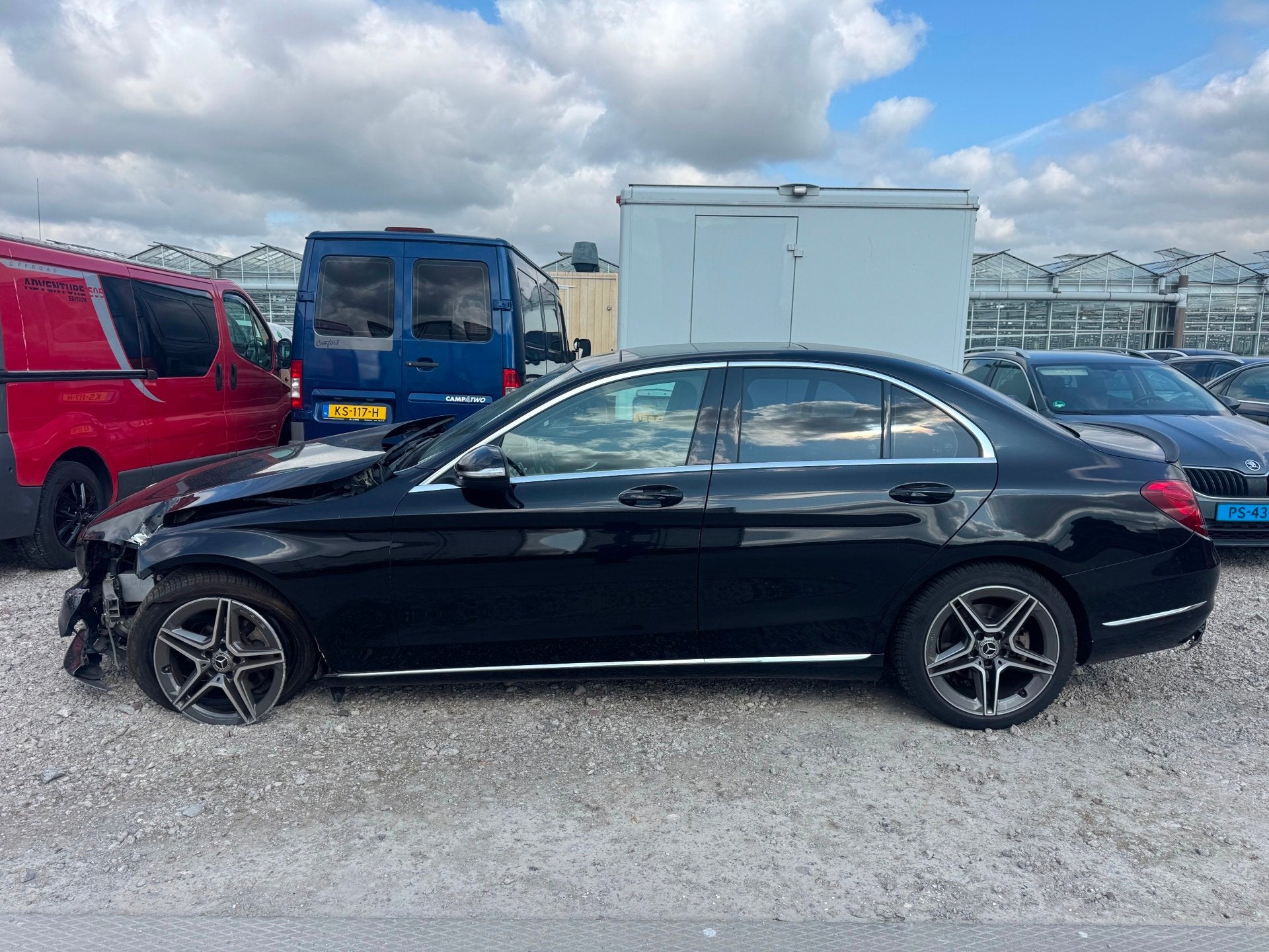 Mercedes-Benz C-klasse | 2014 | 180 Ambition | Export en Han, Achterwielaandrijving, Gebruikt, Zwart, Bedrijf