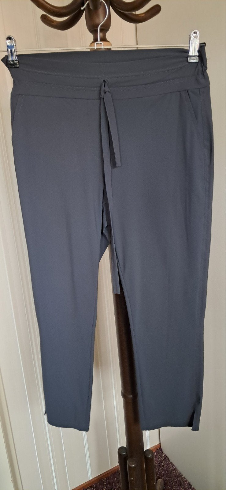 Studio Anneloes travelstof broek grijs maat M, Maat 38/40 (M), Studio Anneloes, Onbekend, Ophalen of Verzenden