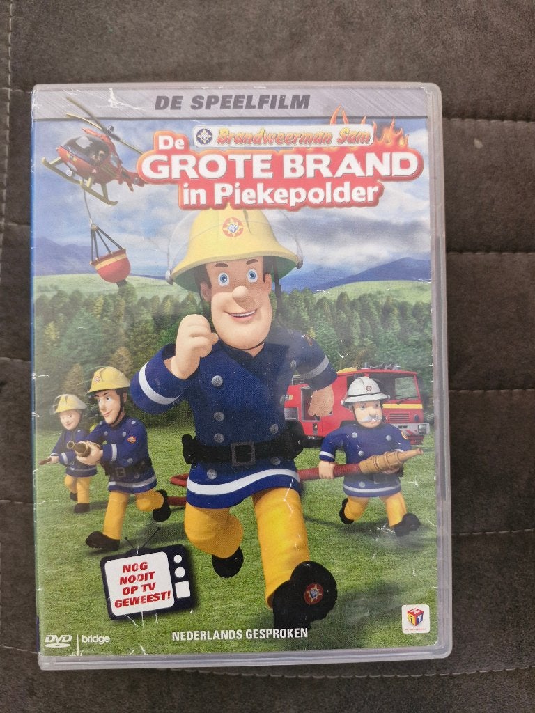 Dvd Brandweerman Sam, Alle leeftijden, Ophalen of Verzenden, Gebruikt, Film