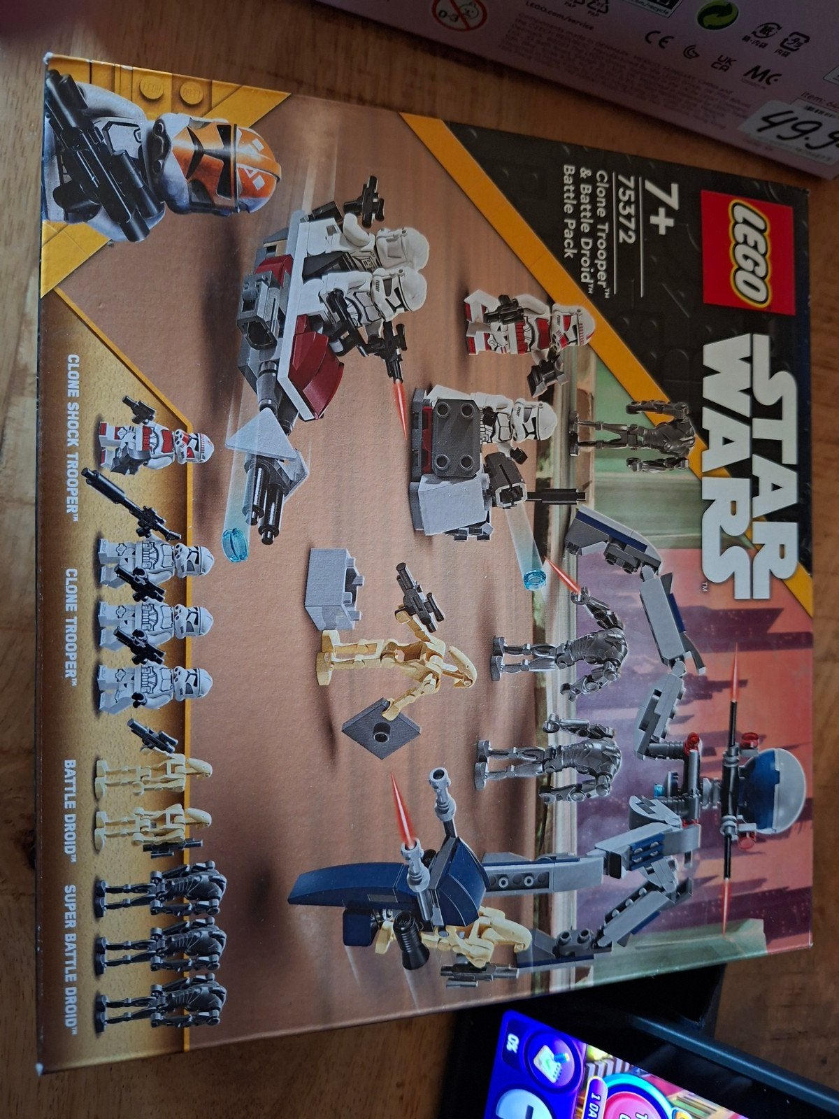 Lego Star Wars 75372 nieuw Clone troopers & battle Droid, Ophalen of Verzenden, Nieuw, Lego, Star Wars