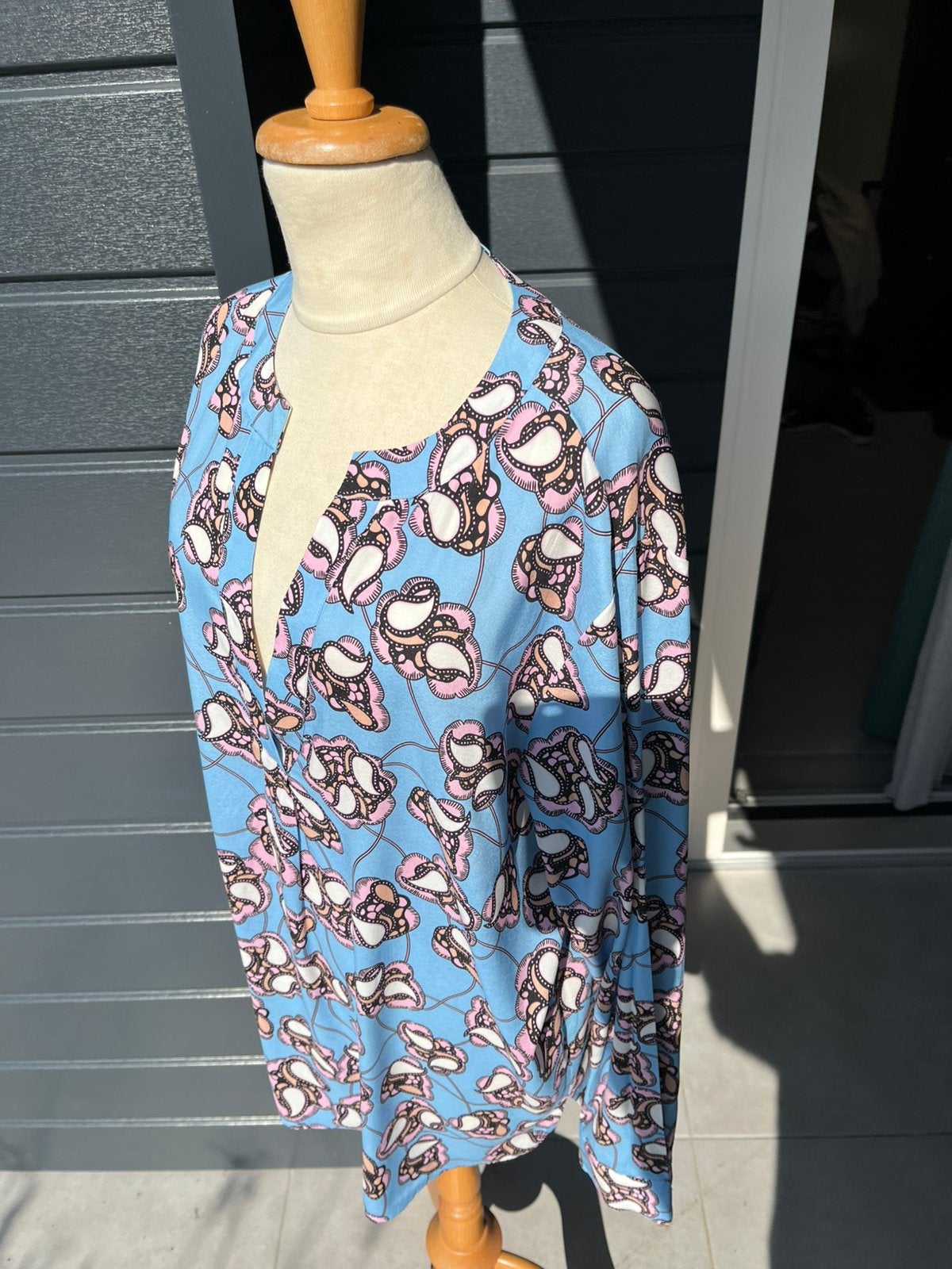 Herzen's Angelegenheit Blouse Maat 46, Kleding | Dames, Ophalen of Verzenden, Zo goed als nieuw, Maat 46/48 (XL) of groter, Blauw