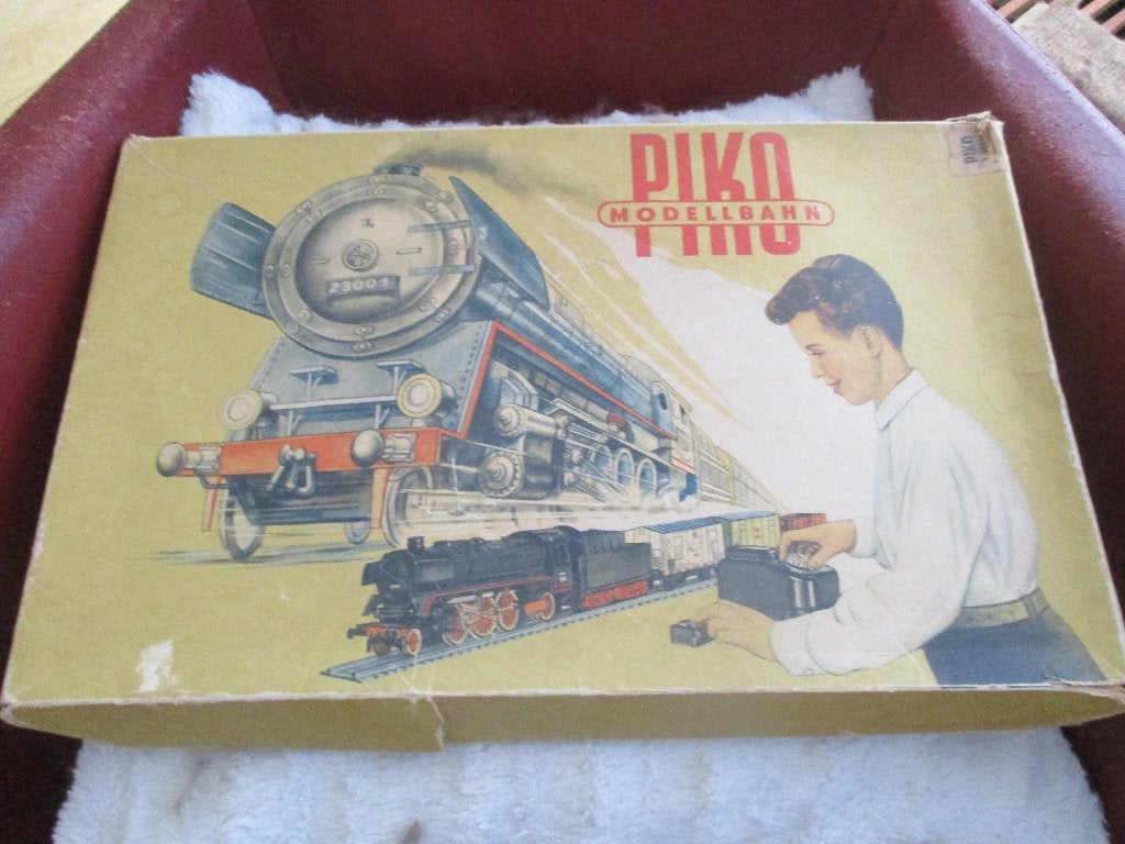 Vintage Piko Treinset Compleet - Werking Onbekend, Gelijkstroom, Analoog, Gebruikt, Treinset