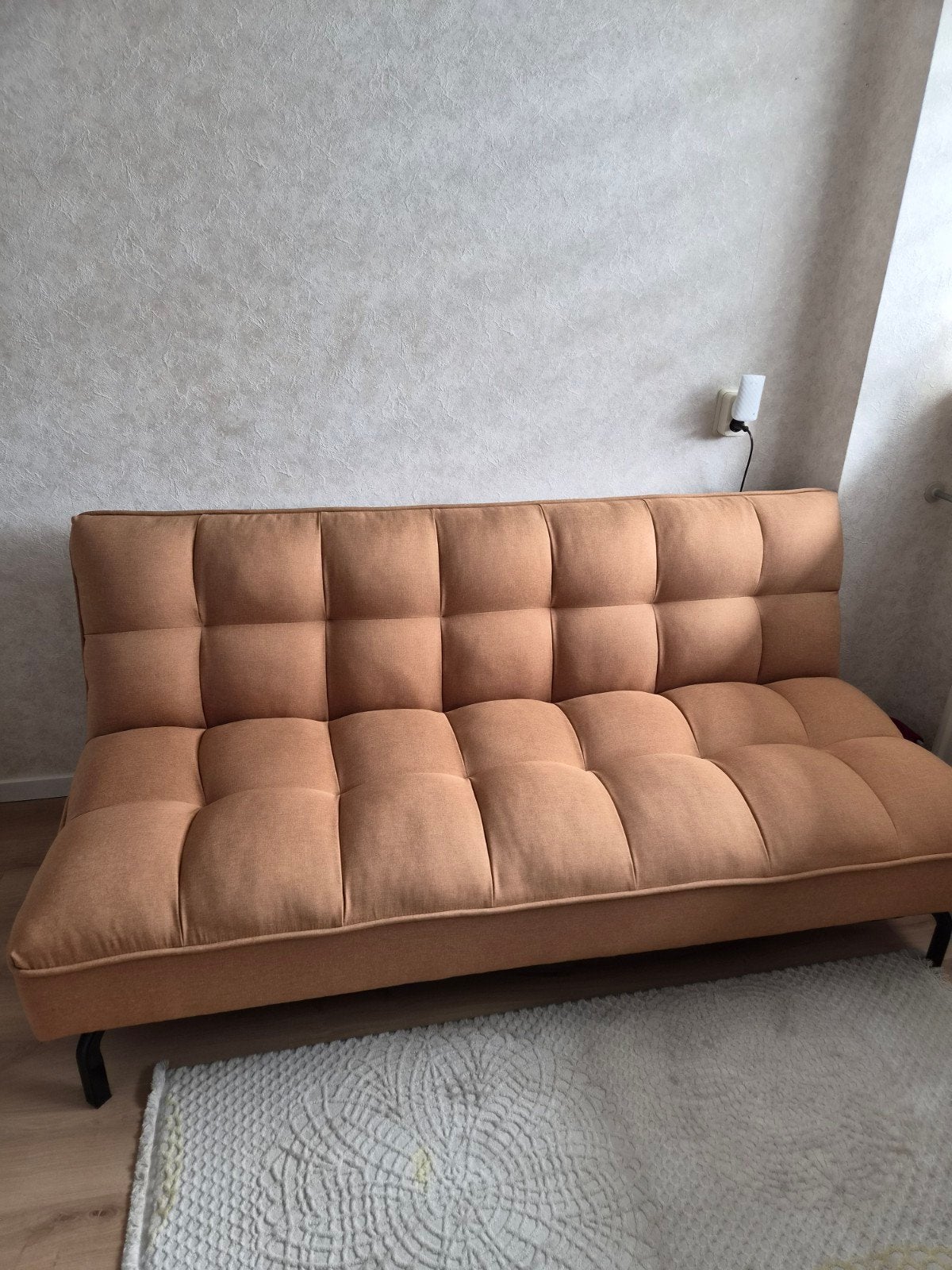 Praktische slaapbank van Home - Weinig gebruikt, Ophalen, Zo goed als nieuw, Eenpersoons, 120 cm