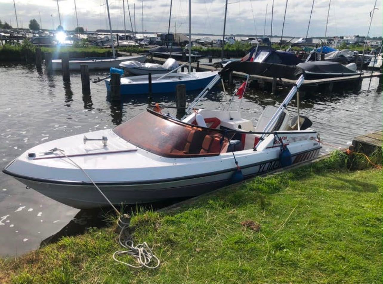 Bateaux Ocqueteau Boxer 44 + 60 PK Johnson VRO + Pega traile, Overige merken, Gebruikt, Ophalen of Verzenden, Minder dan 70 pk