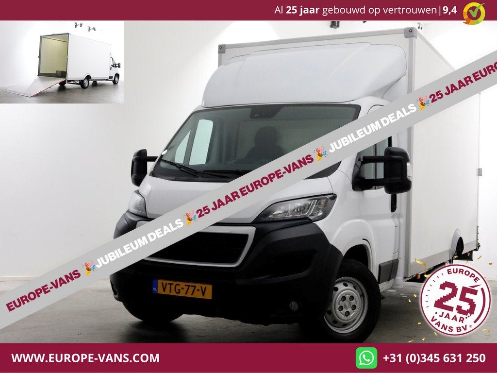Peugeot Boxer 2.2 BlueHDi 165pk Durisotti Lowliner Bakwagen, Voorwielaandrijving, Gebruikt, Euro 6, 4 cilinders