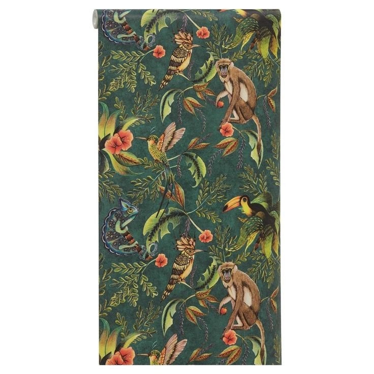 Ashford & Sons Tropisch Behang - 1 rol, Ophalen, Natuurlijk, Overige merken, 5 tot 10 m²