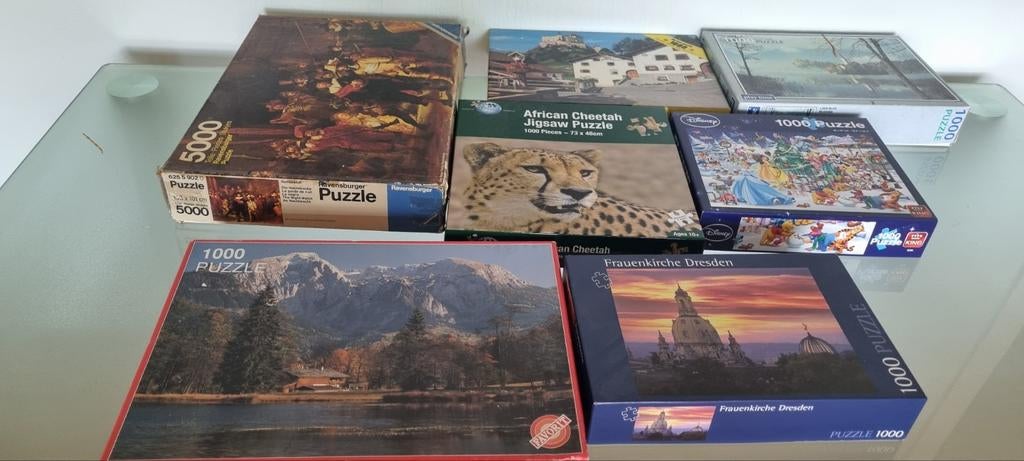 Puzzels, Ophalen of Verzenden, Zo goed als nieuw