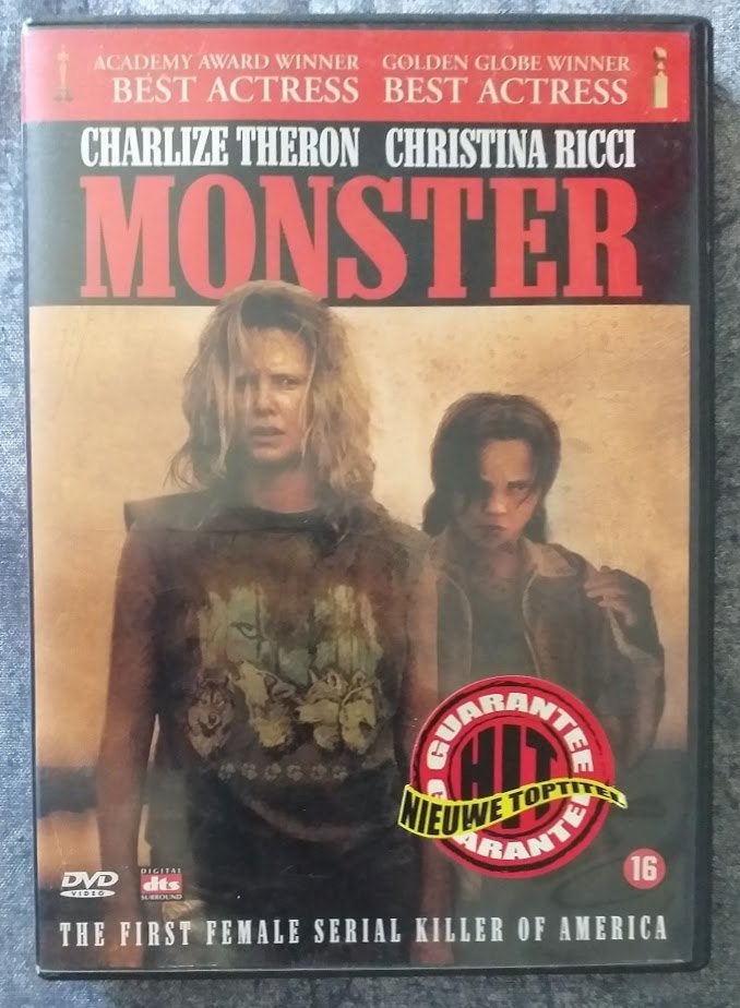 DVD Monster 2003 [5116]  [CdDVTh], Vanaf 16 jaar, Ophalen of Verzenden, Gebruikt, Actiethriller